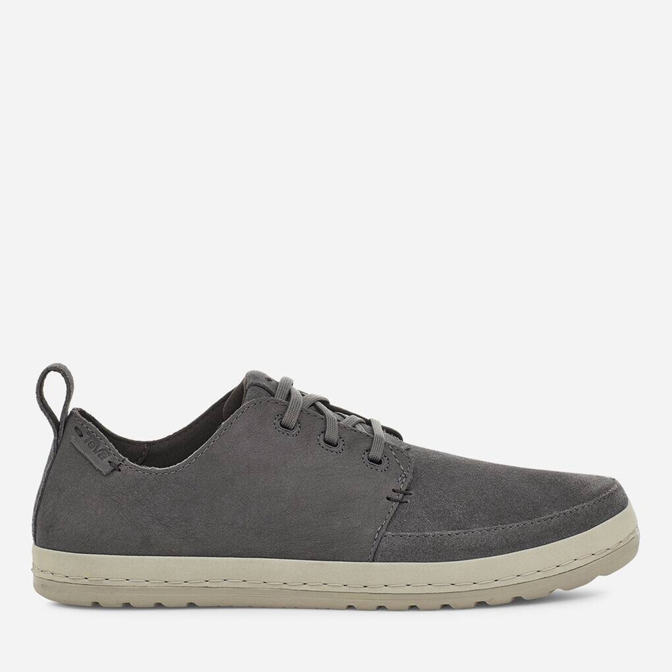 Dark Grey Teva Canyon Life Leather Sneakers | 5165621