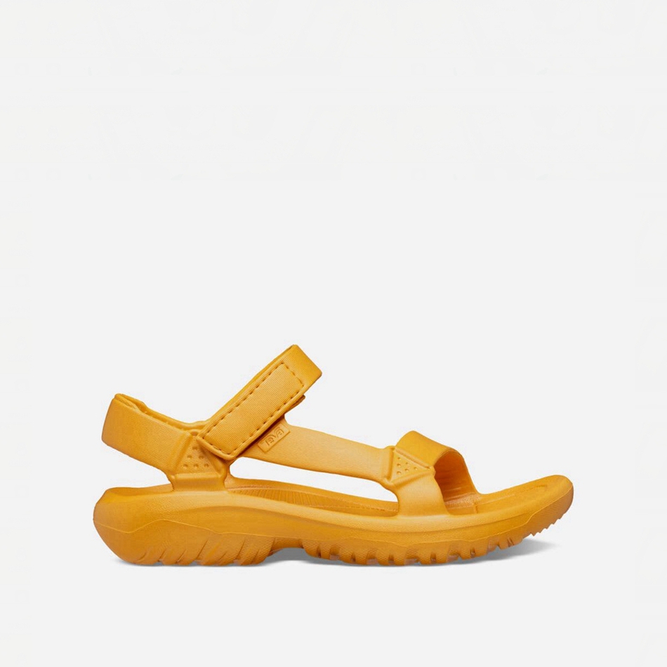 Yellow Teva Hurricane Drift Sandals | 5726210